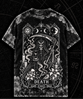 Death XIII Tarot Tee – Gothic Reaper Graphic Shirt