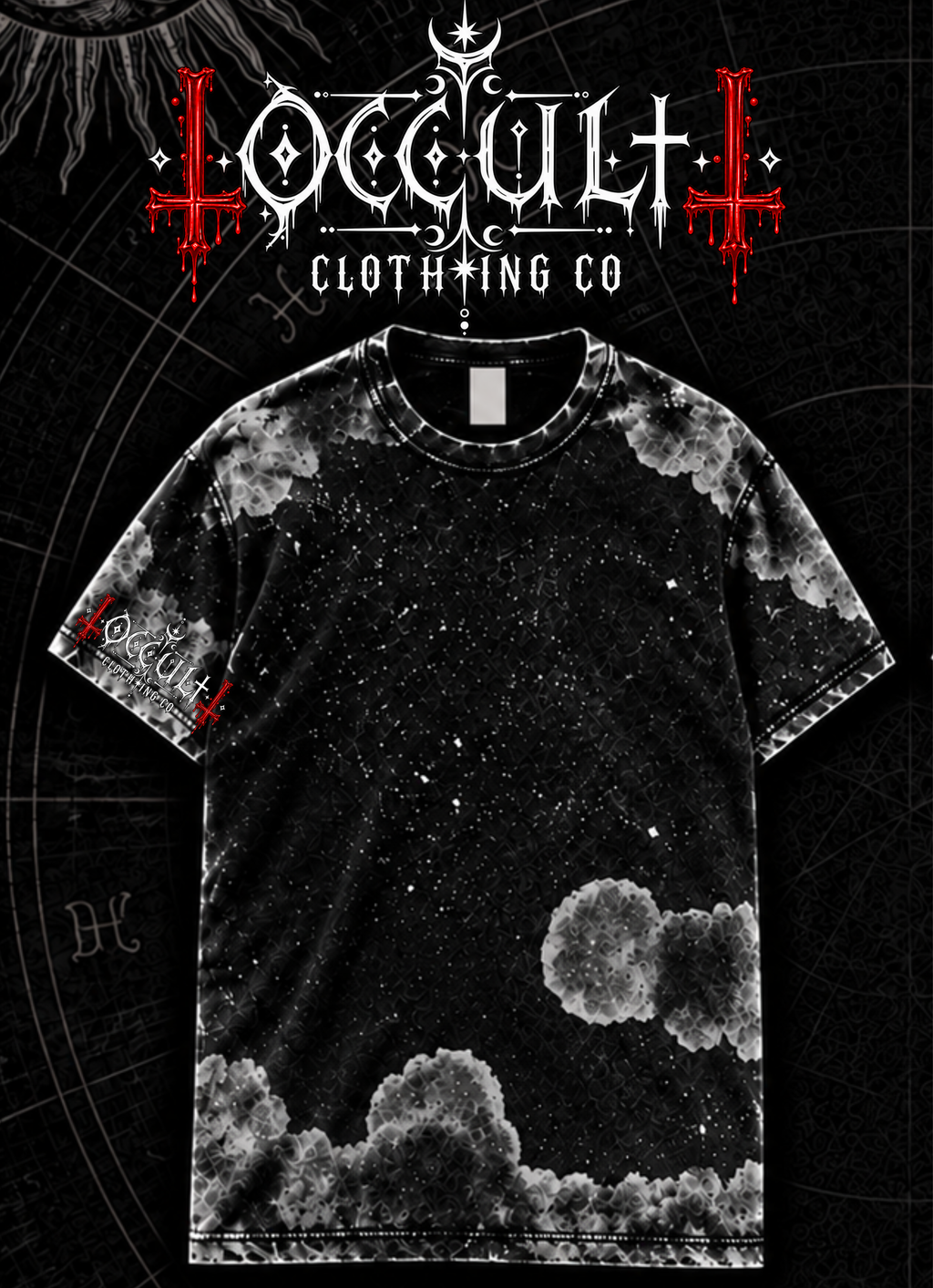 Death XIII Tarot Tee – Gothic Reaper Graphic Shirt